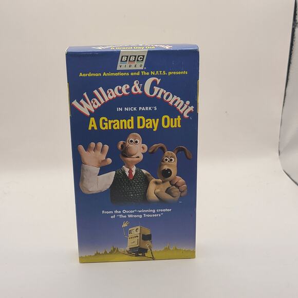 Wallace & Gromit Gift Set (VHS, 1996, 3-Tape Set) BBC VIDEO - Picture 5 of 5